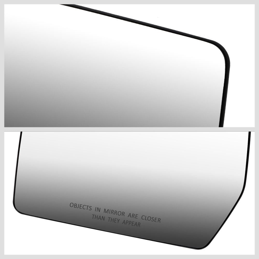 Drive Side (Left) OE Style Mirror Glass For 04-14 F-150/06-08 Mark LT (Manual)