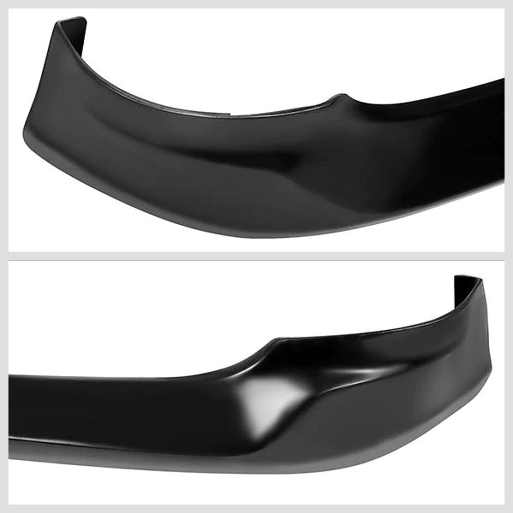 [Flat Black] MS-Style Front Bumper Lip Guard For 10-12 Hyundai Genesis Coupe