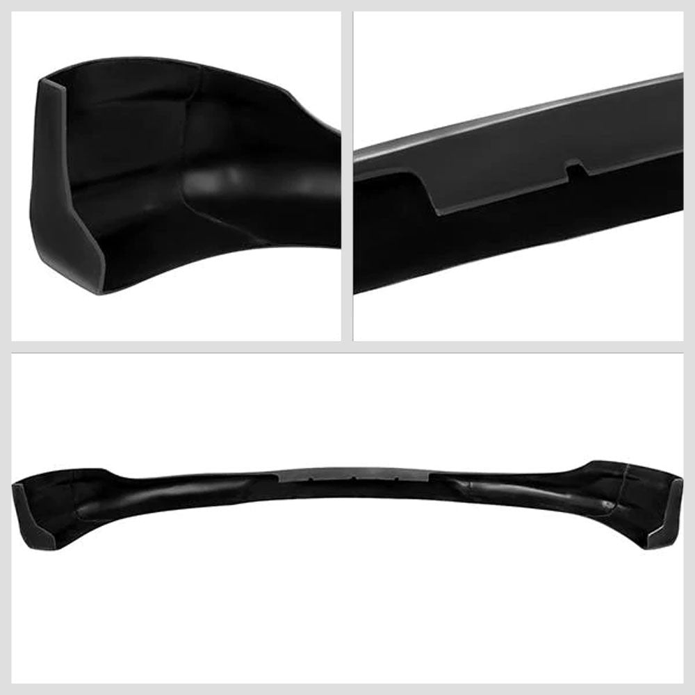 [Flat Black] MS-Style Front Bumper Lip Guard For 10-12 Hyundai Genesis Coupe
