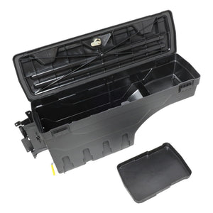 Drive Side (Left) Pickup Bed Wheel Well Tool Box For 17+ F250 F350 SD P558