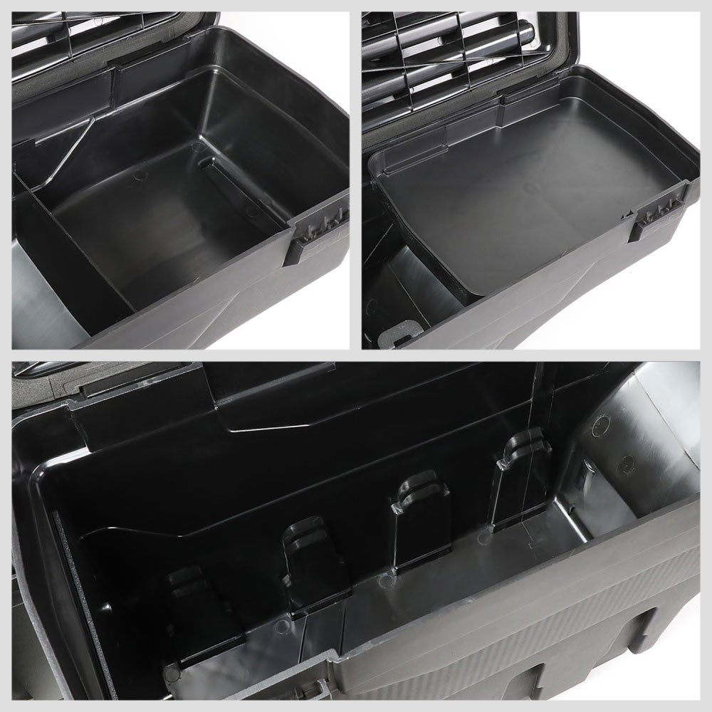 Drive Side (Left) Pickup Bed Wheel Well Tool Box For 17+ F250 F350 SD P558
