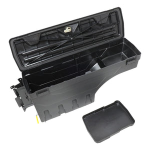 Drive Side (Left) Pickup Bed Wheel Well Tool Box Storage For 05+ Toyota Tacoma
