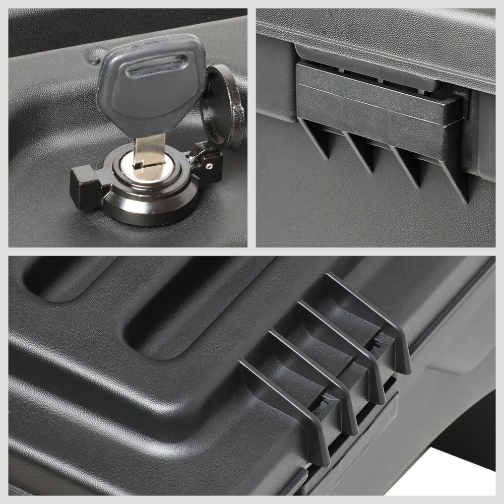 Drive Side (Left) Pickup Bed Wheel Well Tool Box Storage For 07-21 Tundra XK50