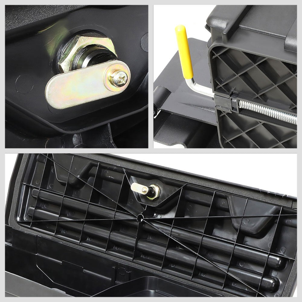 Drive Side (Left) Pickup Bed Wheel Well Tool Box Storage For 07-21 Tundra XK50