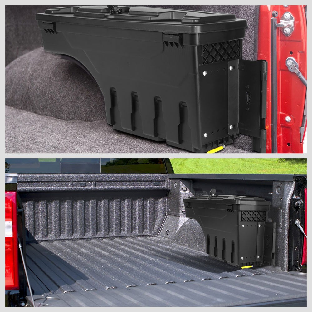 Passenger Side (Right) Pickup Bed Wheel Well Tool Box For 07-21 Tundra XK50