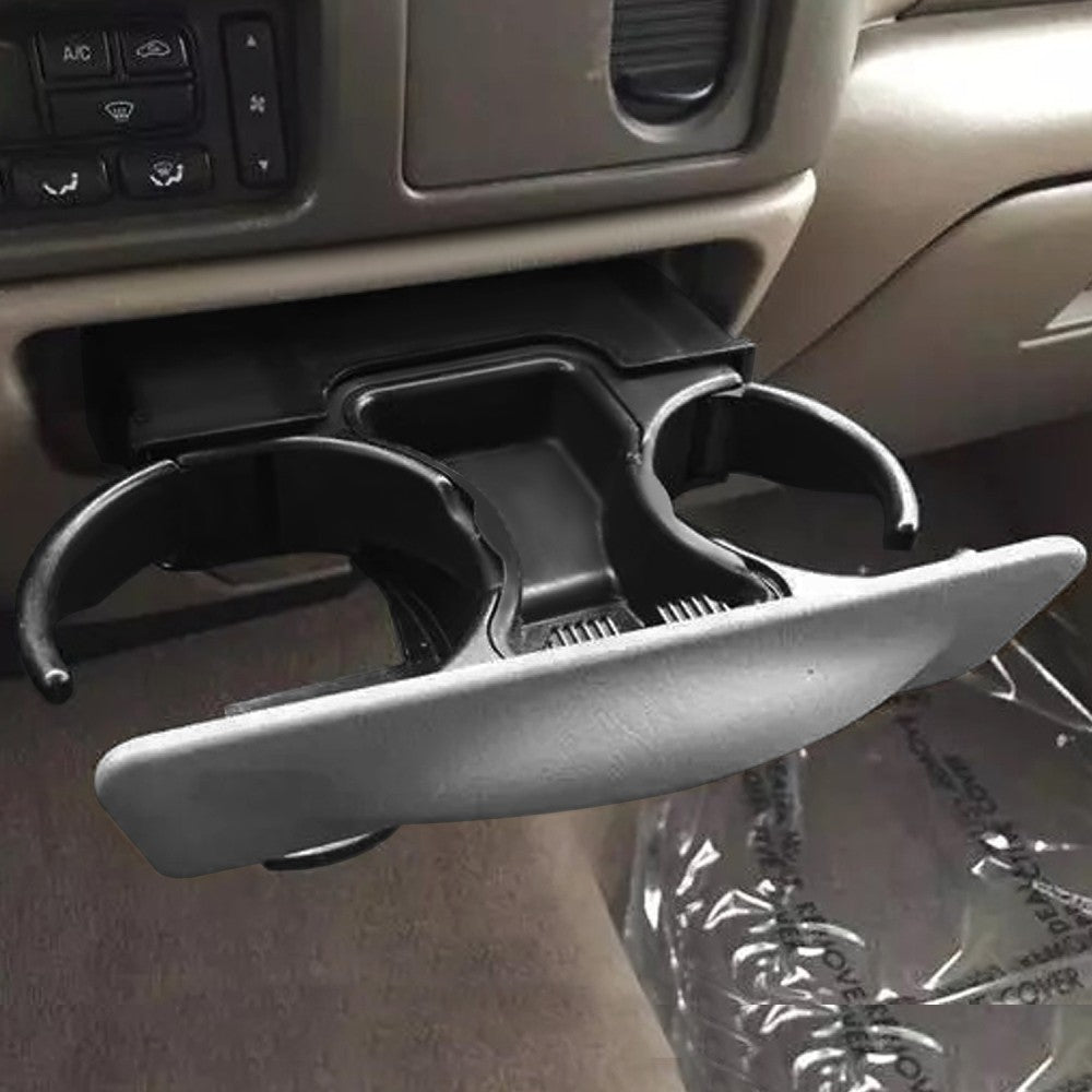 Tan Front Center Dashboard Cup Holder For 99-04 Ford Super Duty/00-04 Excursion