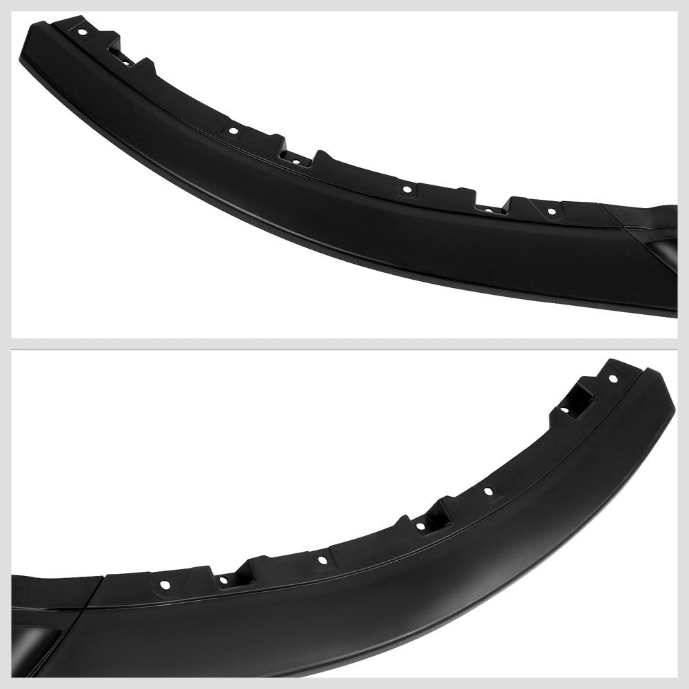 [Matte Black] RP Style Front Bumper Lip Guard Body Kit For 13-14 Ford Mustang