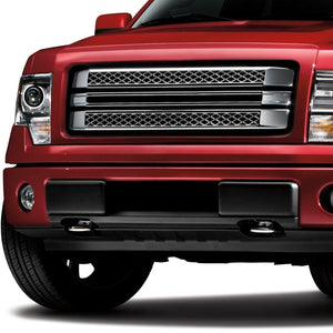 Factory Style Black Grille Insert Panel Cover For 09-14 Ford F-150