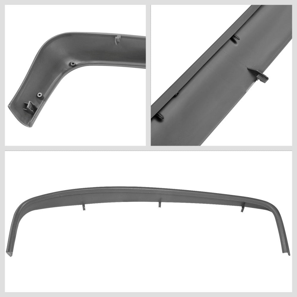 Front Gray Gauge Instrument Panel Bezel Trim Dashboard Cover For 89-95 Pickup