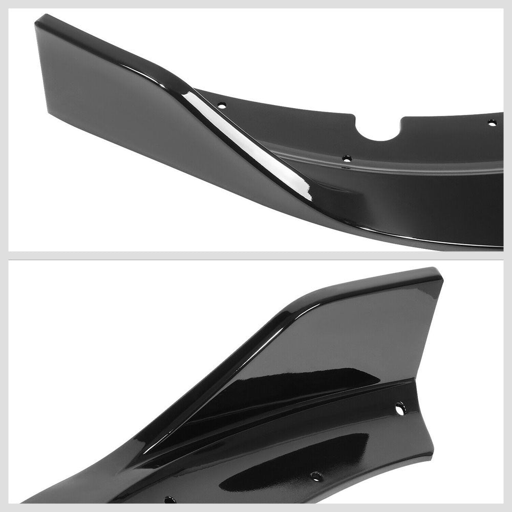 [Painted Gloss Black] Front Bumper Lip Guard V1 For 15-20 Dodge Charger SRT LD