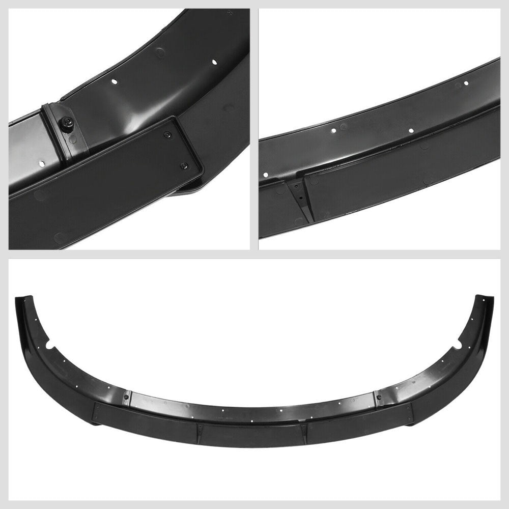 [Painted Gloss Black] Front Bumper Lip Guard V1 For 15-20 Dodge Charger SRT LD