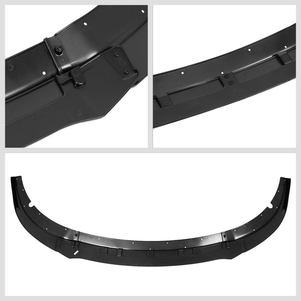 [Painted Gloss Black] Front Bumper Lip Guard V2 For 15-20 Dodge Charger SRT LD