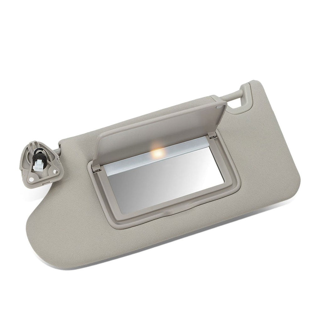 Gray Drive Side (Left) Sun Visor Sunshade 13-18 Nissan Altima L33 BFC-SVR-TY-0246