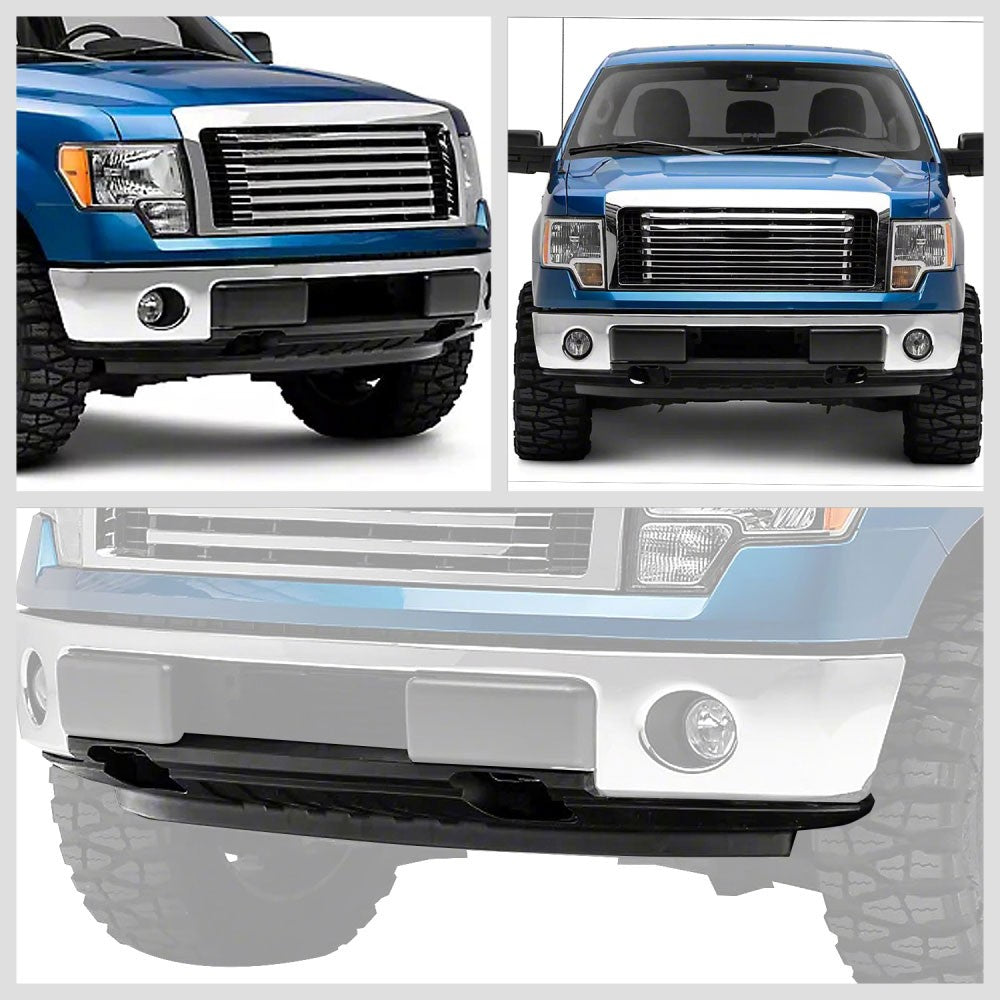 Front Bumper Valance w/Tow Hook Hole 09-14 F-150 4WD Non Sport Package P415