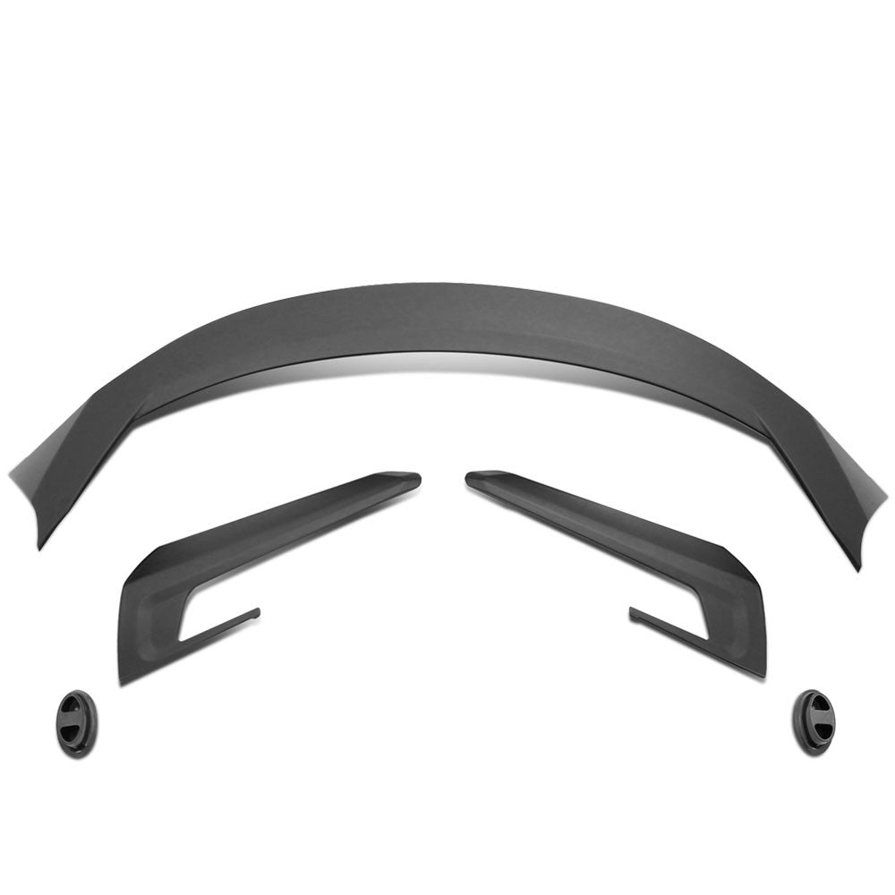 Black Matte 3PC Style Spoiler with Side Panel Body Kit 17+ Tesla Model 3 BFC-RESPL-TY-0258