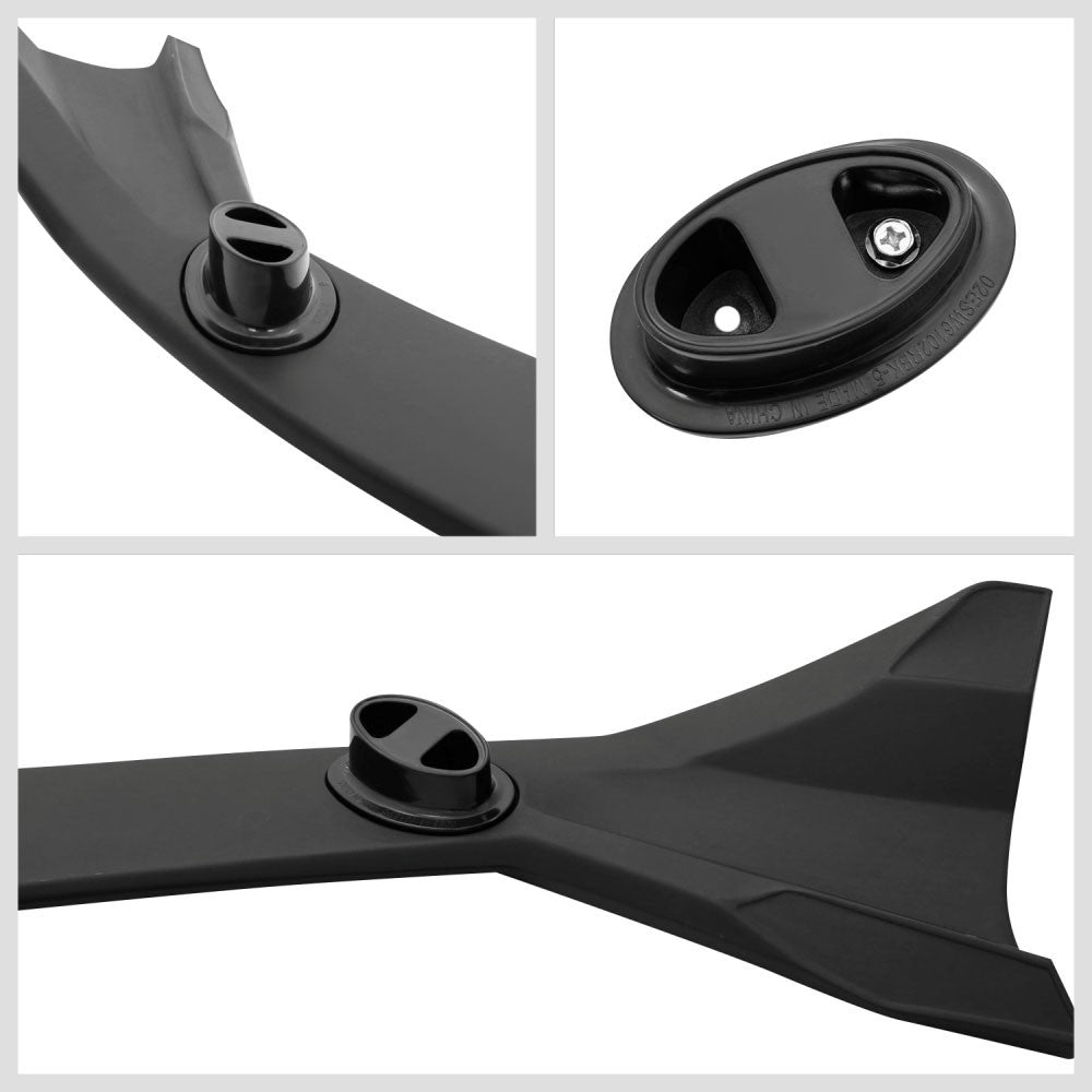 Black Matte 3PC Style Spoiler with Side Panel Body Kit 17+ Tesla Model 3 BFC-RESPL-TY-0258