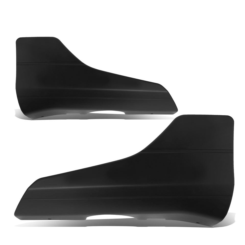 Rear Left+Right Black Matte Door Side Skirt Panel Splitter 17+ Tesla Model 3 BFC-SDSK-TY-0259