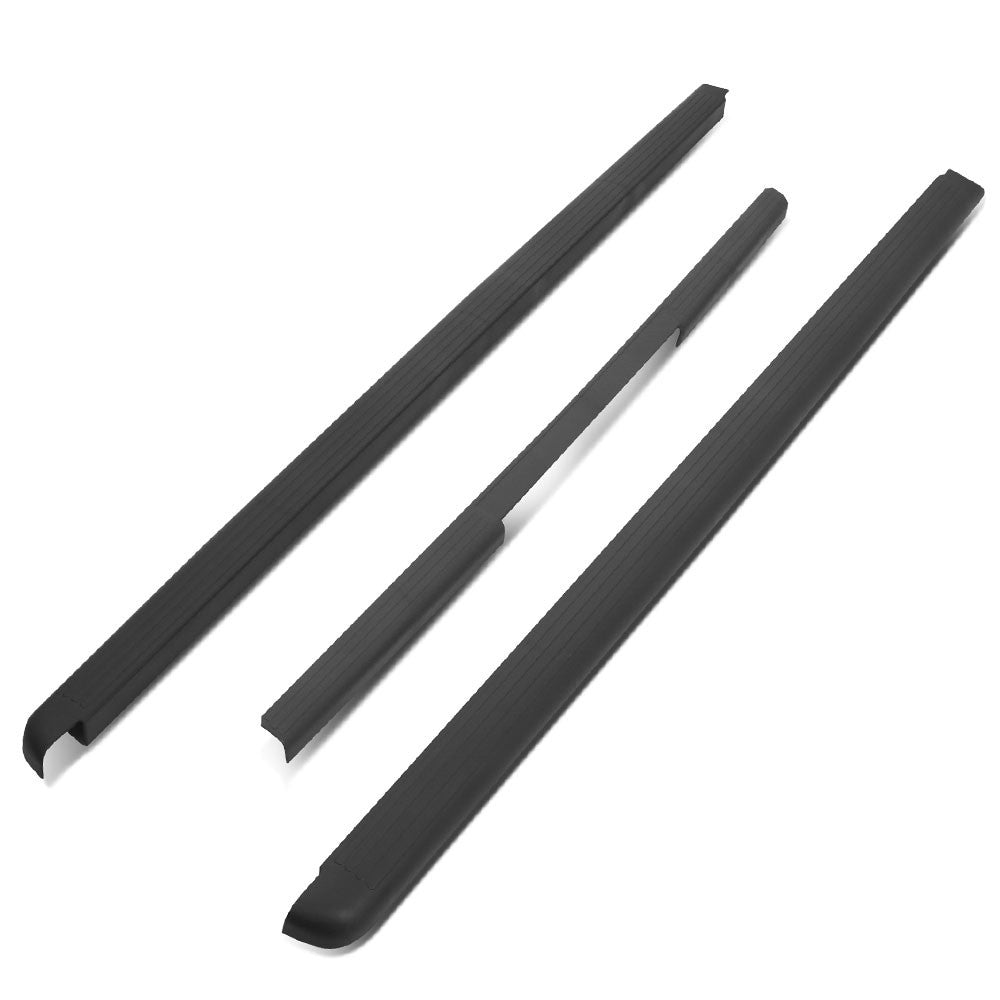 3PCs Black Gloss Tailgate Truck Bed Cap 05-14 Frontier King Cab 73.3" D40 BFC-TKBCAP-TY-0261