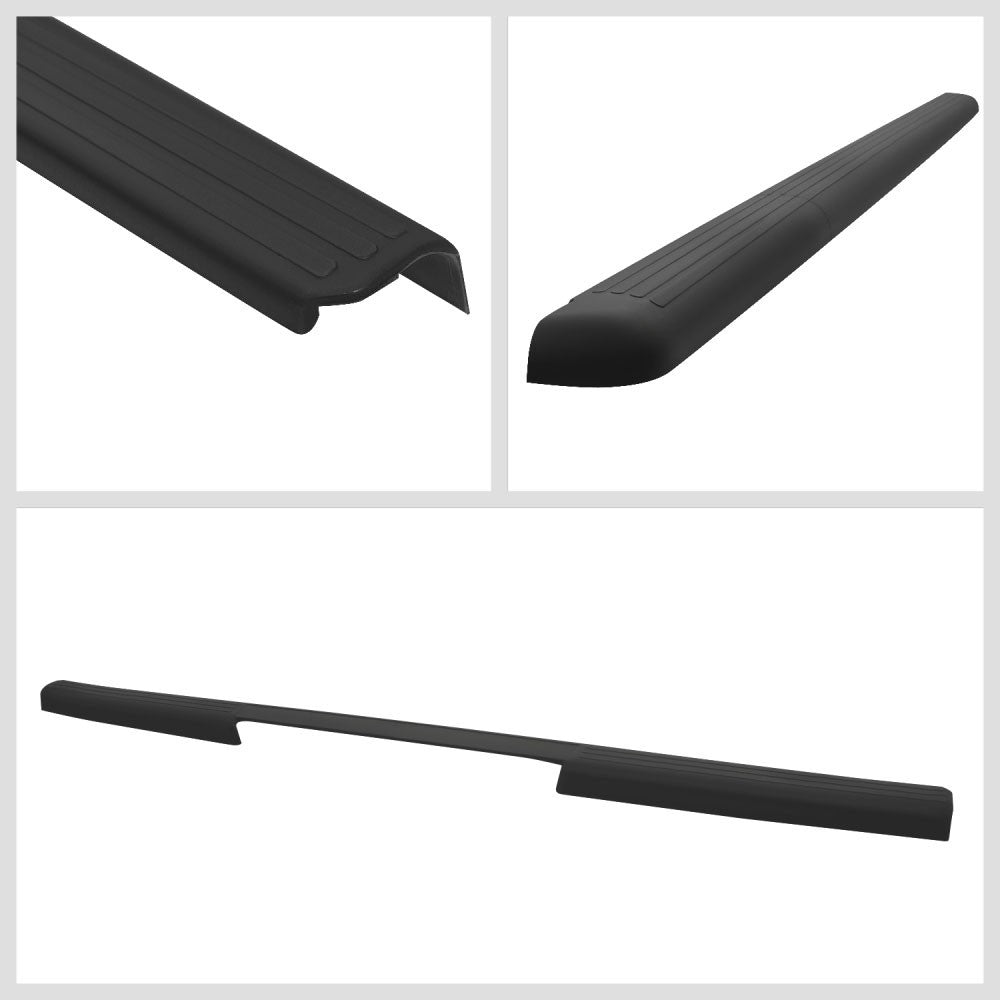 3PCs Black Gloss Tailgate Truck Bed Cap 05-14 Frontier King Cab 73.3" D40 BFC-TKBCAP-TY-0261
