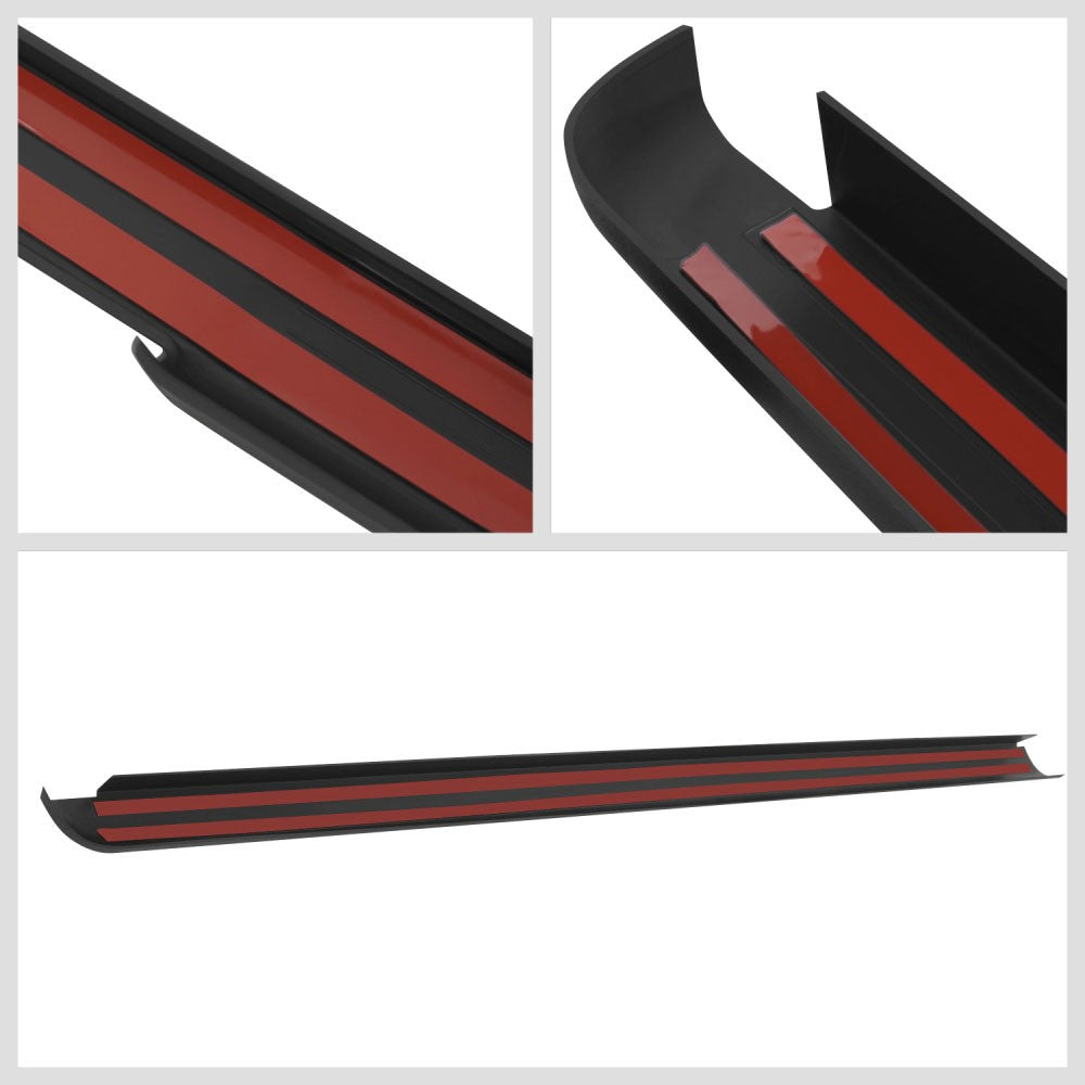 3PCs Black Gloss Tailgate Truck Bed Cap 05-14 Frontier King Cab 73.3" D40 BFC-TKBCAP-TY-0261