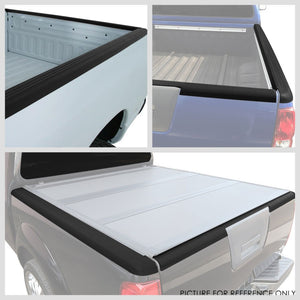 3PCs Black Gloss Tailgate Truck Bed Cap 05-14 Frontier King Cab 73.3" D40 BFC-TKBCAP-TY-0261