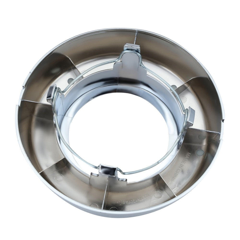 2x Push-On Factory Style Chrome Wheel Rim Cap 8"x2.5" 95+ Ford E-Series 16x7 BFC-WRC-TY-0263