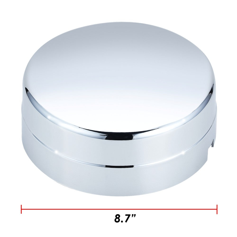 2x Push-On Badgeless Style Chrome Wheel Rim Cap 8.75"x3.25" 03-18 Ram 3500 BFC-WRC-TY-0264