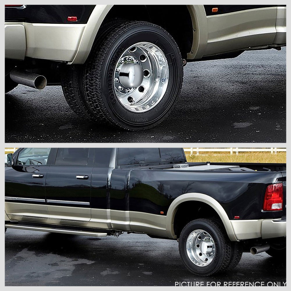 2x Push-On Badgeless Style Chrome Wheel Rim Cap 8.75"x3.25" 03-18 Ram 3500 BFC-WRC-TY-0264