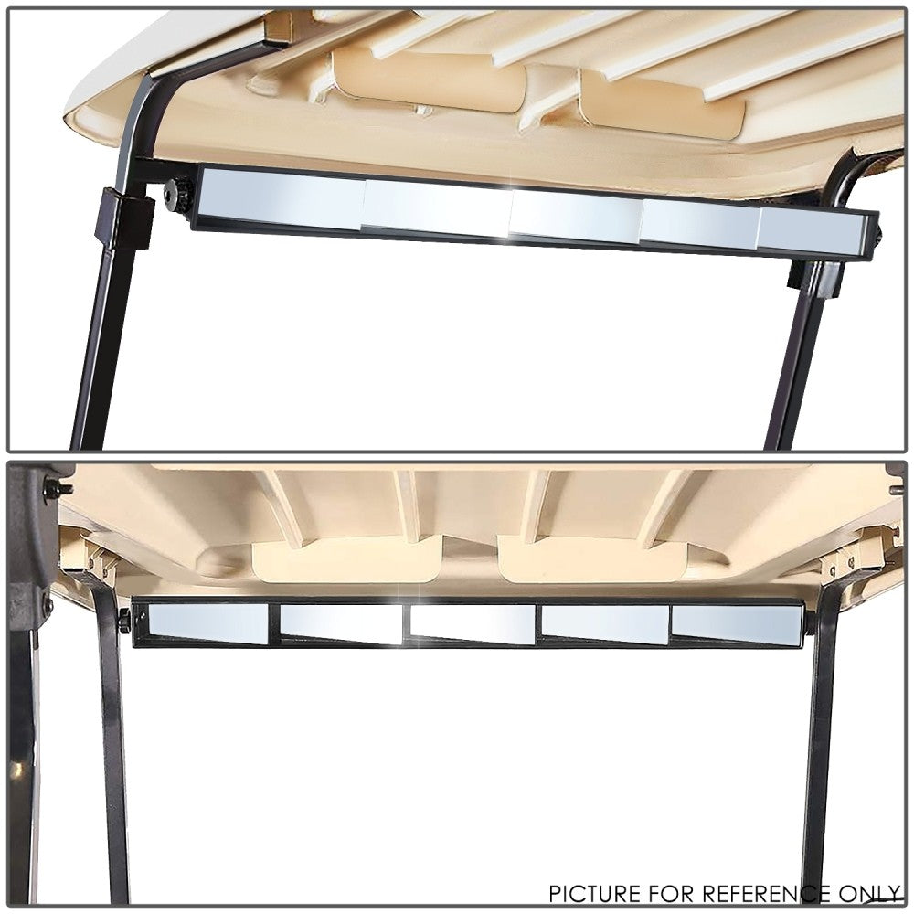 2x Golf Cart 5-Panel Wink Rear View Mirror Club Car EZGO Precedent Yamaha BFC-RVM-TY-0271