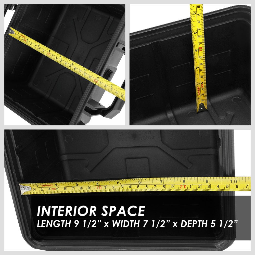 Heavy Duty IP65 Water/Dust Proof Storage Case w/Foam Insert 9.5" x 7.5" x 5.5" BFC-SCASE-TY-0274