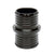 HPS 1-3/8" (35mm) Black Billet 6061 Aluminum Joiner Hose Union Connector