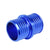 HPS 1/2" (13mm) Blue Billet 6061 Aluminum Joiner Hose Union Connector