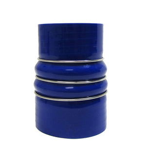 HPS 2.75" - 3.5" Blue 4-ply Silicone Charge Air Cooler CAC Coupler Hose 6"-Performance-BuildFastCar