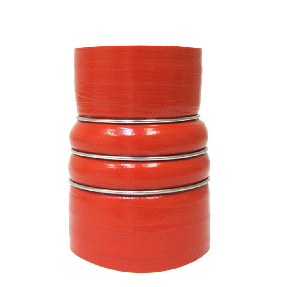 HPS 2.75" - 3.5" Orange 4-ply Silicone Charge Air Cooler CAC Coupler Hose 6"-Performance-BuildFastCar