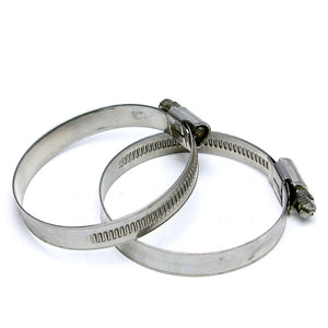 2x EMSC-80-100x2 HPS Stainless Steel Embossed Clamp Size# 56 EMSC-80-100x2
