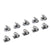 10x HPS 5/16"-25/64" (8mm-10mm) Stainless Steel Fuel Injection Hose Clamp SAE 9-Performance-BuildFastCar