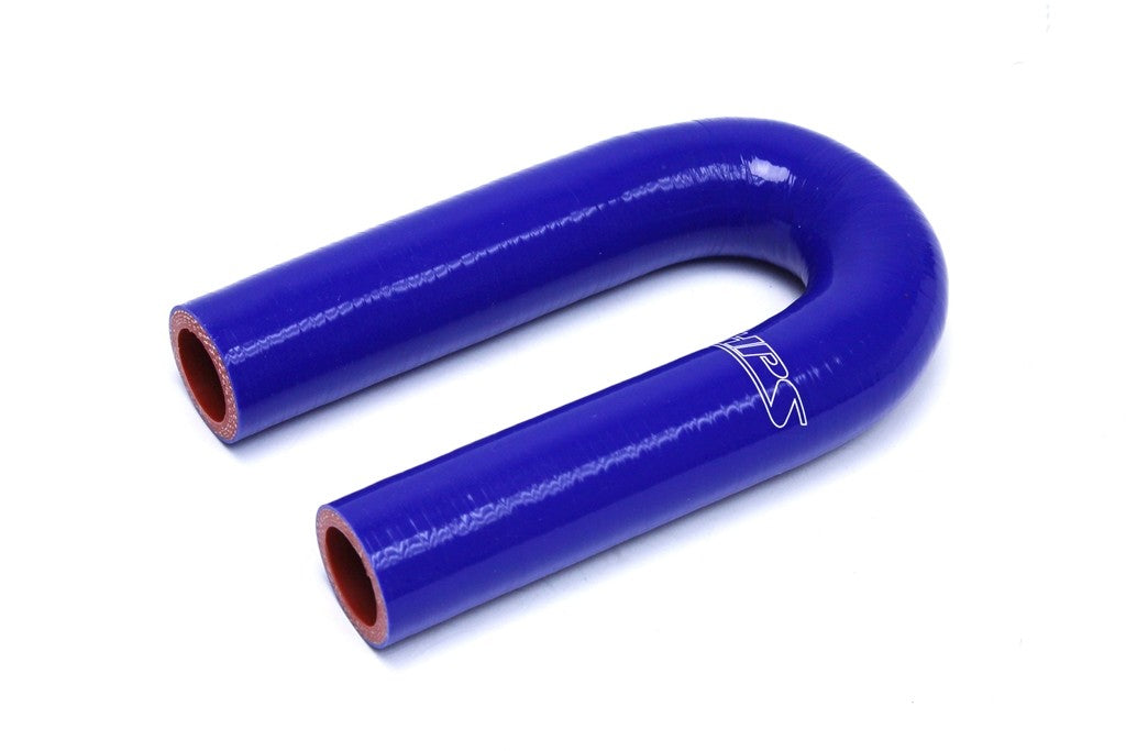 HPS 4.5" Length 1.38" (35mm) ID Blue 4Ply Elbow Couple Silicone 180 Degree Coolant Hose-Performance-BuildFastCar