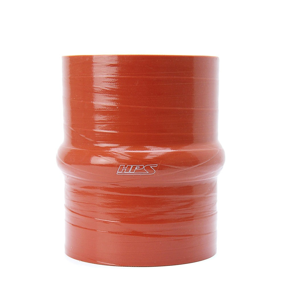 HPS 3&quot; (76mm) ID Orange 4-Ply Aramid Silicone Hump Coupler Hose 4&quot;Length