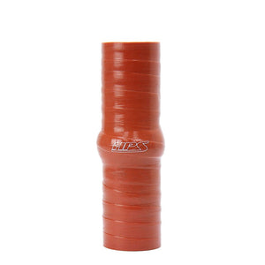 HPS 1/2" (13mm) ID Orange 4-Ply Aramid Silicone Hump Coupler Hose 6"Length