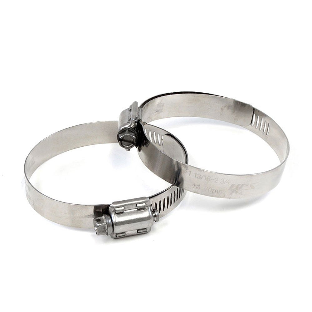 2x HPS 84mm-108mm Stainless Steel Worm Gear Liner Clamp For 83mm-95mm ID Hose-Performance-BuildFastCar