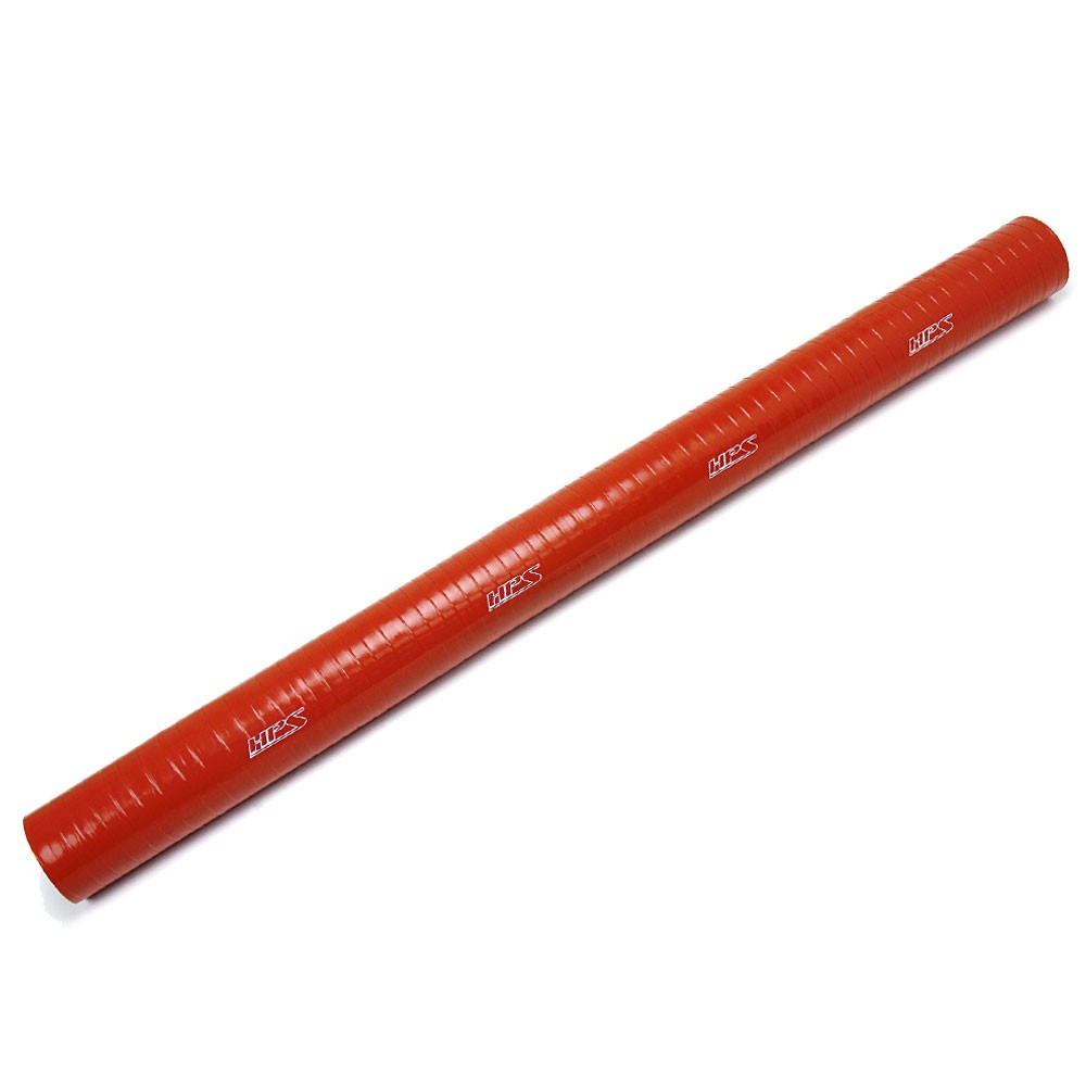 HPS 3 Feet Long 1.5" (38mm) ID Orange 4-Ply Aramid Silicone Tube Coupler Hose-Performance-BuildFastCar