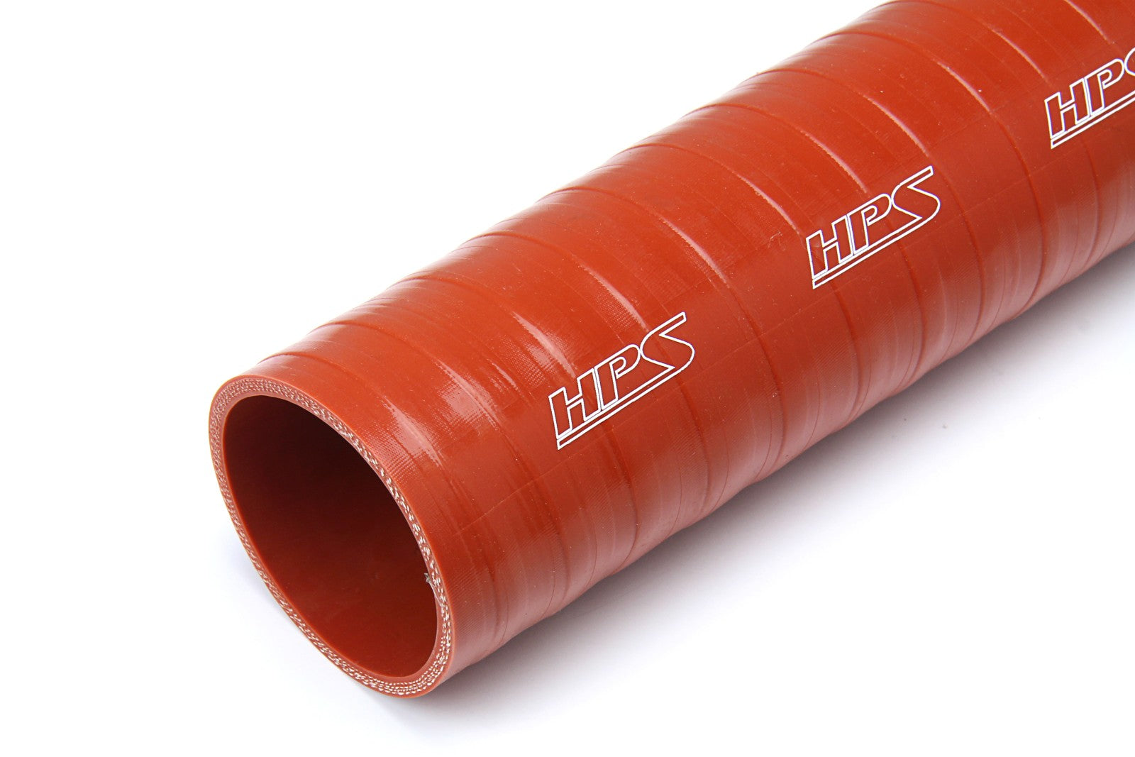 HPS 3 Feet Long 1" (25mm) ID Orange 4-Ply Aramid Silicone Tube Coupler Hose-Performance-BuildFastCar