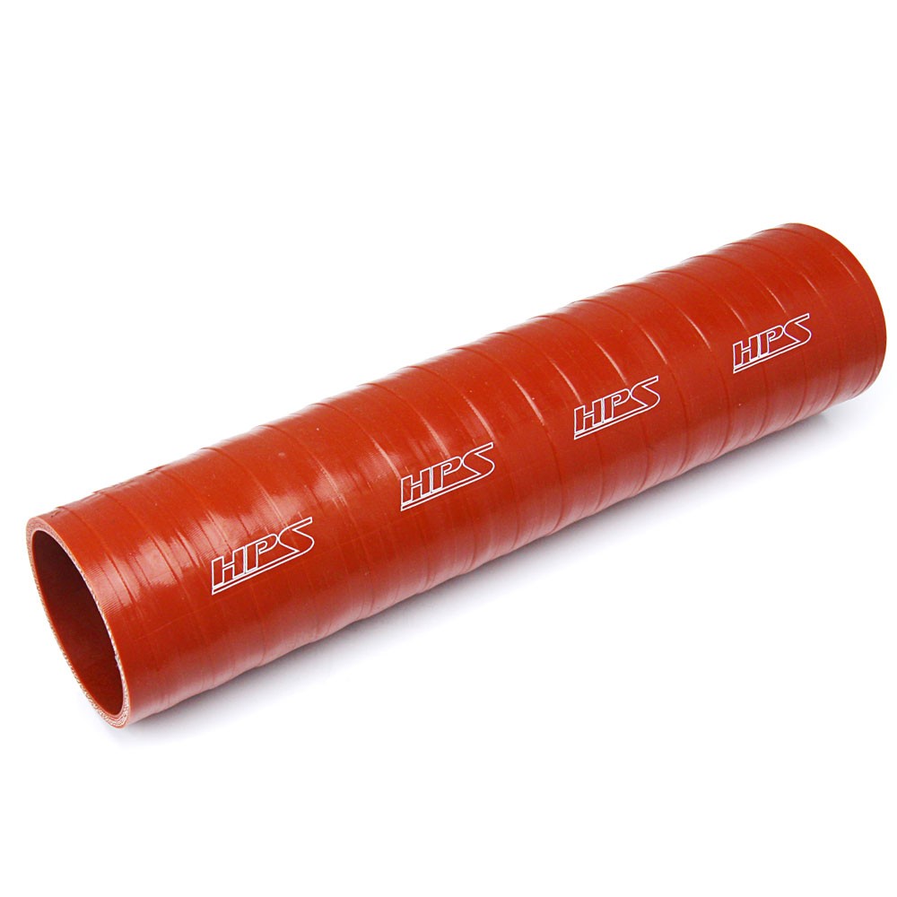 HPS 1 Foot Long 5/16" (8mm) ID Orange 4-Ply Aramid Silicone Tube Coupler Hose-Performance-BuildFastCar