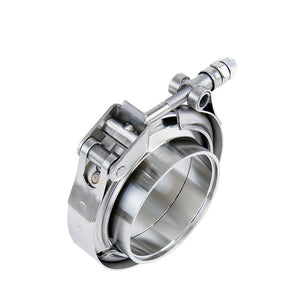 HPS 4-1/2" (114mm) Stainless Steel V-Band Clamp+Flange For Exhaust Turbo Pipe